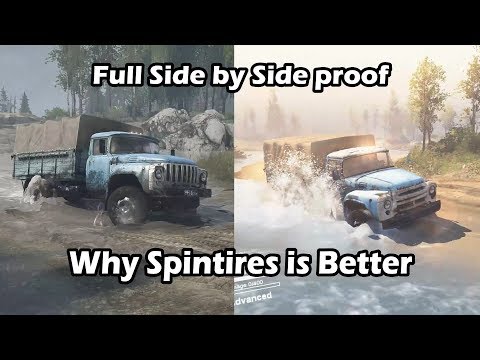 9 things Spintires did better than Mudrunner | full side by side proof