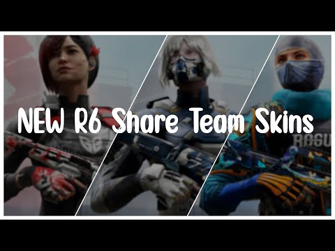 NEW R6 Share Team Skins! (Rainbow Six Siege)