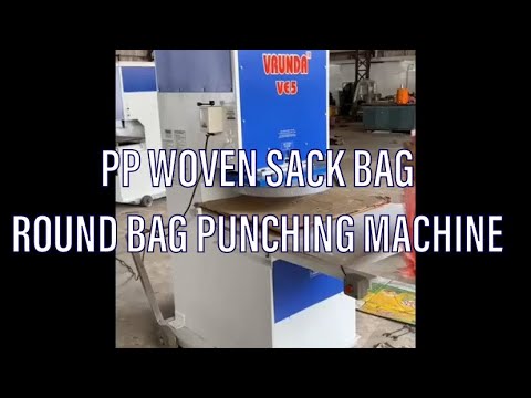 VRUNDA Semi-Automatic Carry Bag Punching Machine