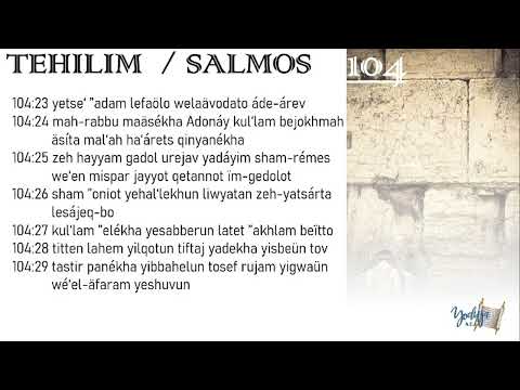 Salmos  Tehilim 104