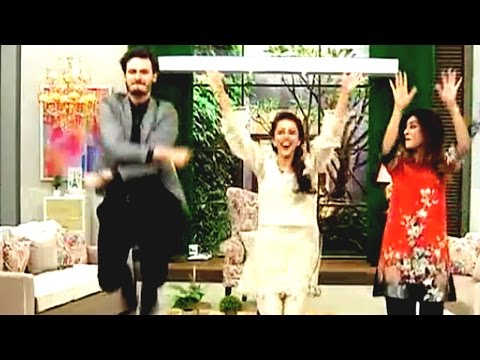 Stunning Osman Khalid Butt & Ainy Jaffri dancing on Balu Mahi Song