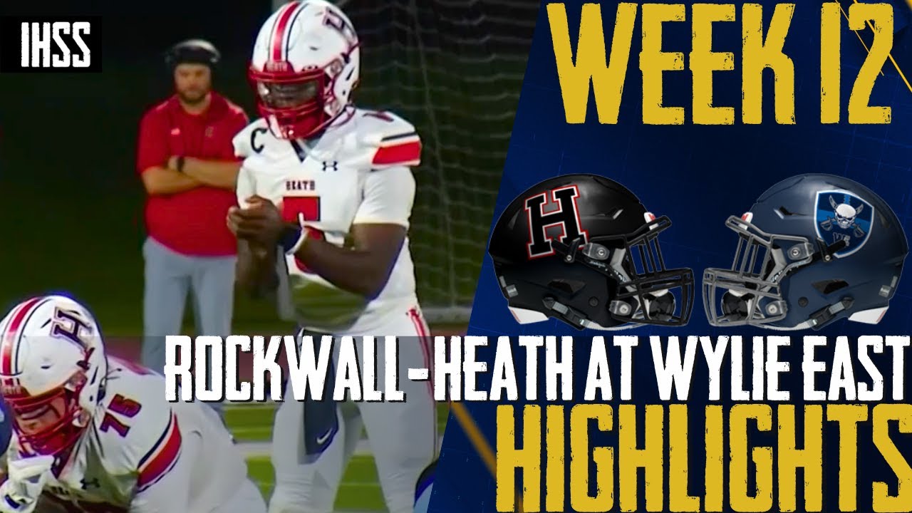 Rockwall-Heath Dominates Wylie East 52-10 in Bi-District Clash