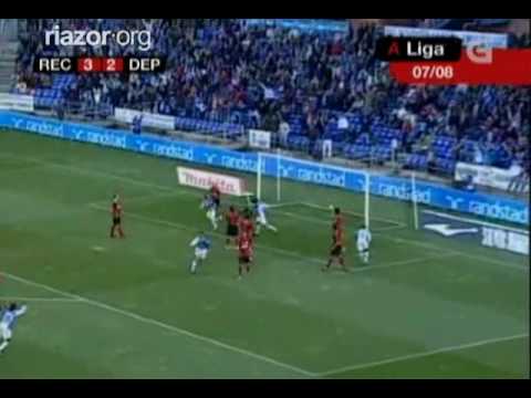 Recreativo de Huelva - R.C.Deportivo (3-2) LFP 07/08 24ª Jornada