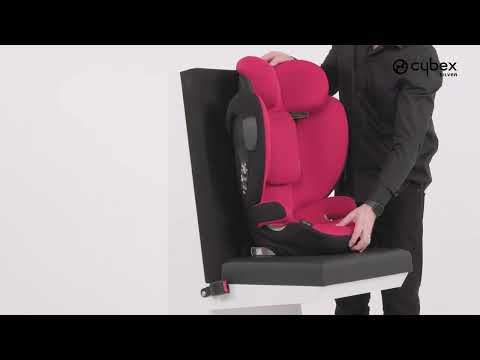Seggiolino Auto Cybex Solution B3 i-Fix I-Size 100-150 Cm Black