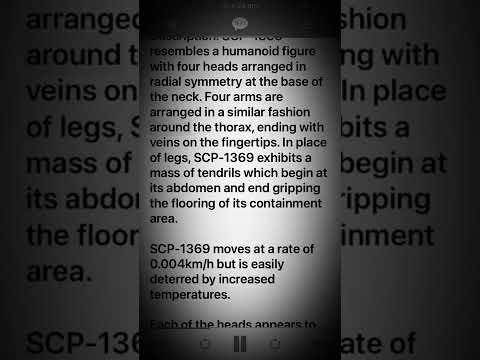 Scp 1369 Feelers