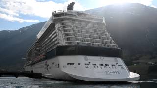 preview picture of video 'Celebrity Eclipse leaves Olden 14.08.2012'