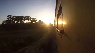 preview picture of video 'Backpacker Train Trip from Bangkok to Surat Thani ( Reisefieber / Rheinpiraten Düsseldorf )'