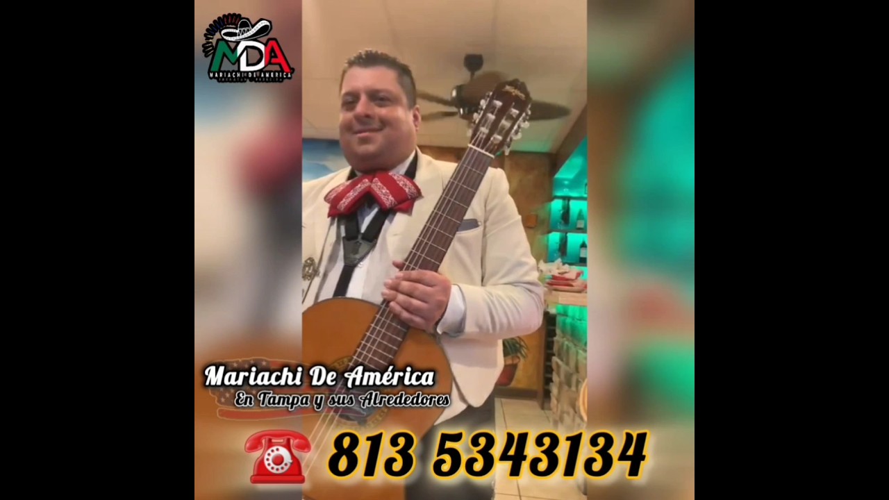 Promotional video thumbnail 2 for Mariachi De América Tampa
