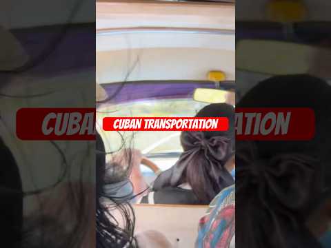Cuban taxi from Varadero to Matanzas City #cuba #taxi #automobile