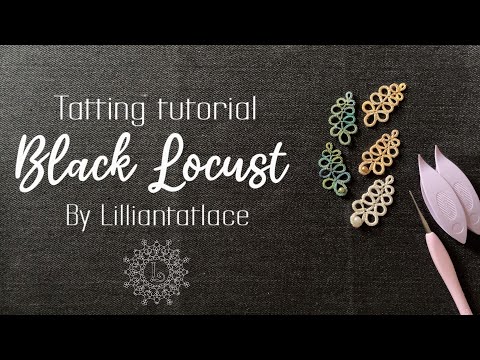 Tatting Tutorial for “Tiny Frozen Water Snowflake ” without bead designed by LillianTatLace