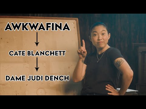 Awkwafina Plays Six Degrees of Separation｜サプライズ・ショーケース｜Vanity Fair (Awkwafina Plays Six Degrees of Separation | Surprise Showcase | Vanity Fair)