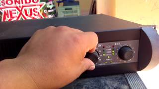 Video thumbnail for amplificadador QSC PLX1602 by djskandalosoterry
