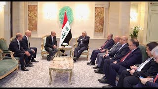 رئيس مجلس الوزراء السيد عادل عبدالمهدي يستقبل في باريس رؤساء وكبار مسؤولي كبريات الشركات الفرنسية