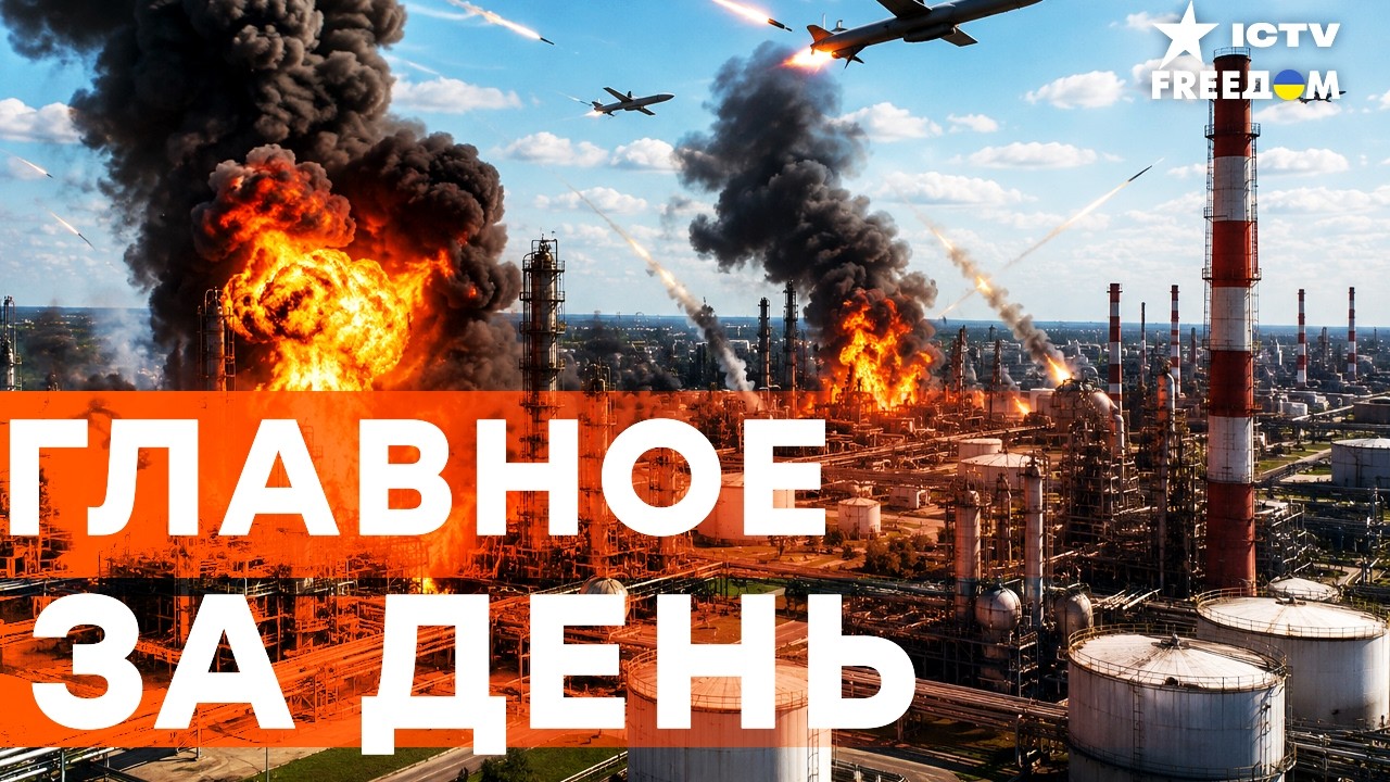 НПЗ ВЗЛЕТЕЛ НА ВОЗДУХ! ПУТИН В ИСТЕРИКЕ из-за УДАРА ДРОНОВ ВСУ| Freedom live