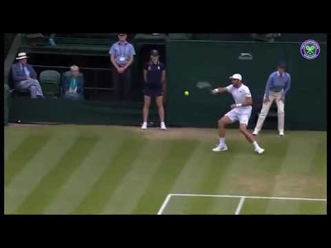 Top 13 Plays: Steve Johnson passes Roger Federer with bullet forehand