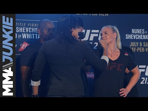 UFC 213 media day face-offs
