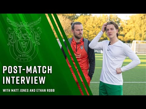 Bognor Regis Town 2-0 Kingstonian | Matt Jones & Ethan Robb Post-match Interview