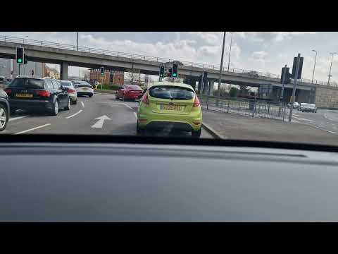 Cowley roundabout right to Littlemore roundabout