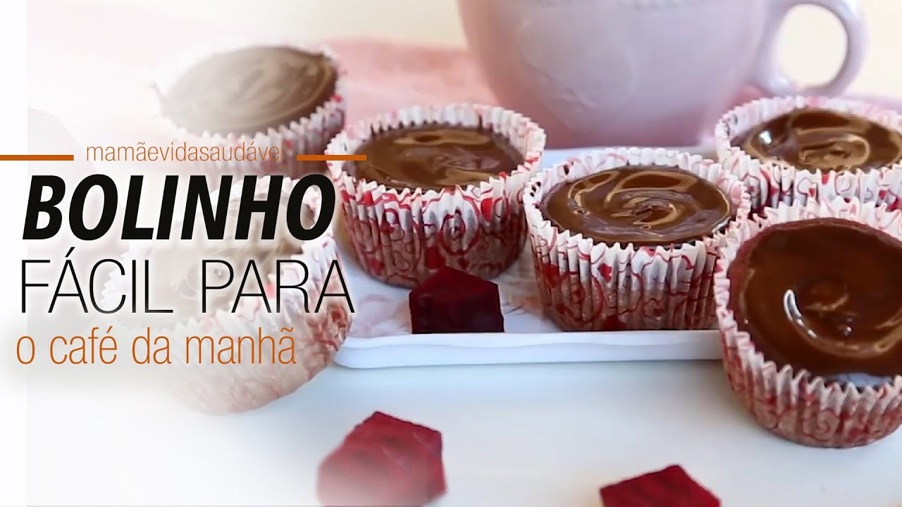 BOLINHO FÁCIL E PERFEITO PARA O CAFÉ DA MANHÃ
