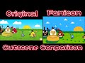Angry Birds Opening Cutscene Comparison Original Vs Famicom Cutscene
