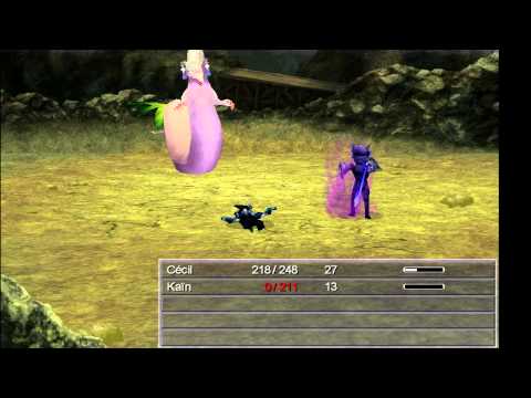 Final Fantasy IV - Boss 01 : Dragon des brumes (Cecil solo - Hard)