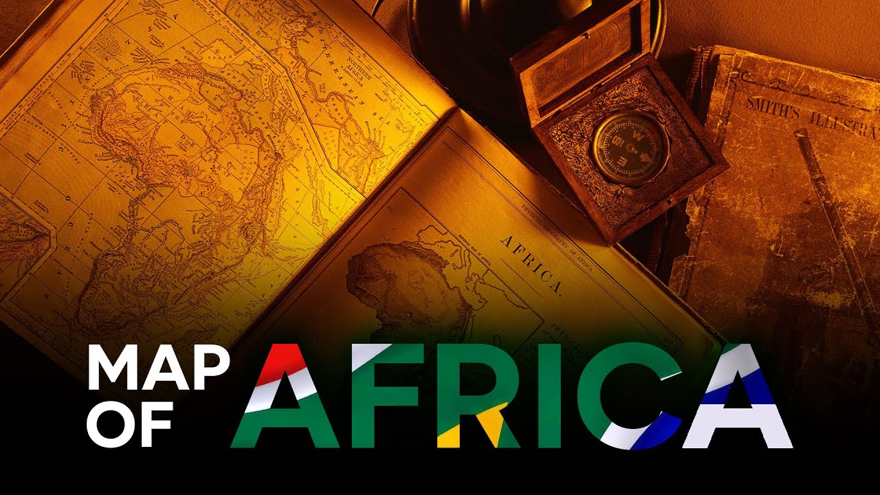 Map of Africa continent | Physical Map of Africa