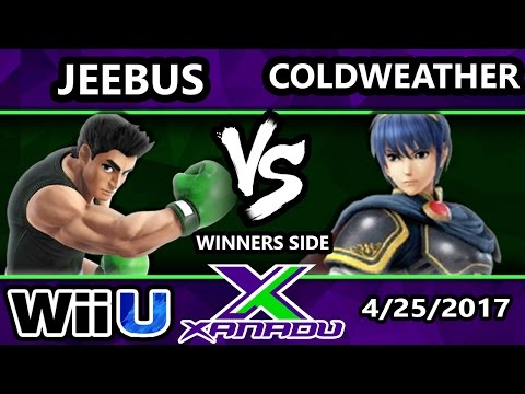 S@X 199 - Jeebus (Lil Mac) Vs. Coldweather (Marth) - SSB4 Tournament - Smash Wii U - Smash 4