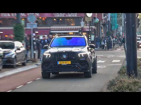 Sportscars In Amsterdam HIGHLIGHTS Novembre! CRAZY Driving, Dangerous Situations And CLOSE CALLS!