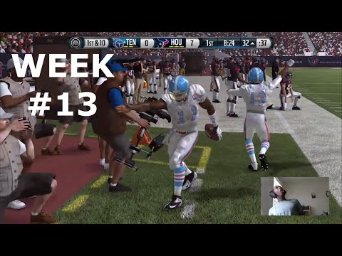 Madden 15 Connected Franchise QB: Week 13 Tennessee Titans vs Houston Texans