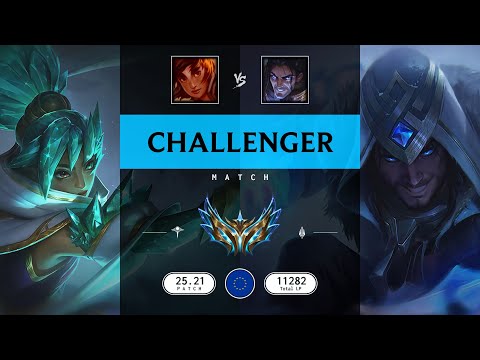 Challenger Match: Over 10.000 LP - EUW server Patch 25.21