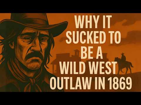 Why It Sucked To Be A Wild West Outlaw in 1869 | History for Sleep