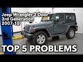 Top 5 Problems Jeep Wrangler 2 Door 3rd Generation 2007 18