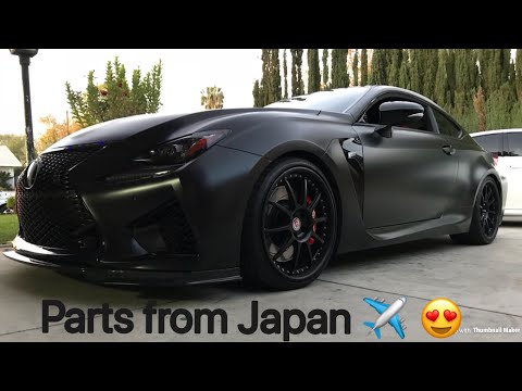 Parts from Japan! Lexus RCF Splitters with install!