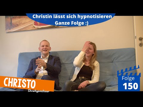 Christin lässt sich hypnotisieren! - Showhypnose (Folge 150)