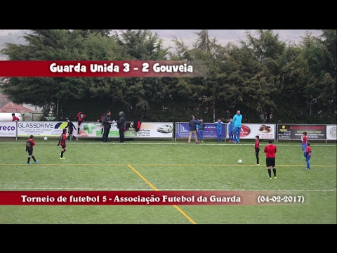 Guarda Unida 3 - 2 Gouveia  Torneio de futebol 5 A. F.  Guarda (04-02-2017)