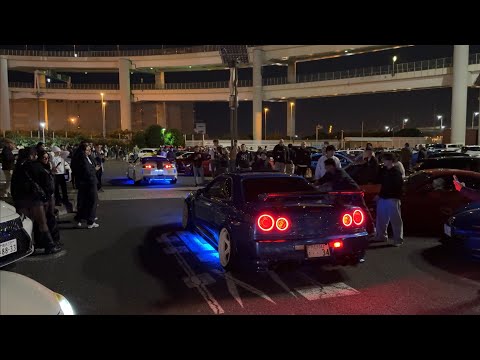 Daikoku PA Night Meet in Japan!
