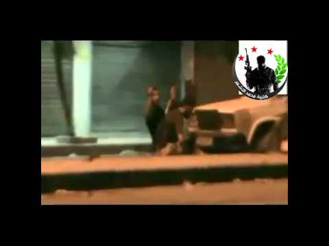 استهداف وتدمير ثلاثة دبابات تابعة لقوات النظام في شارع ال30 في مخيم اليرموك في مدينة دمشق من قبل كتيبة المجاهد محمد الأشمر