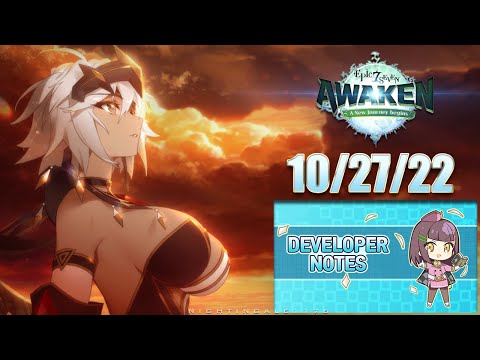 October 27th, 2022 Balance Adjustment Preview w/ Live Q&A | Epic 7 | Awaken Update | Fall 2022
