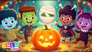 Penki Monstriukai 🎃 | Lietuviška Helovino Dainelė Vaikams 🌈 LuLu Vaikai 🎶