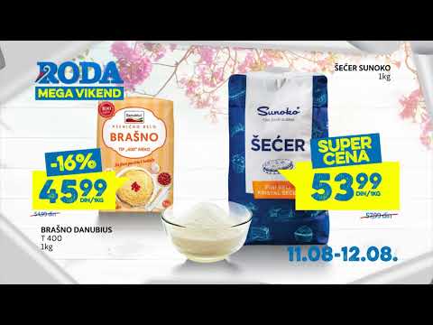 Roda I Mega vikend 11.08 - 12.08.2018.