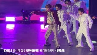 Download lagu 251128 엔시티 정우 (JUNGWOO) 팬미팅 1회차  - SUGAR mp3