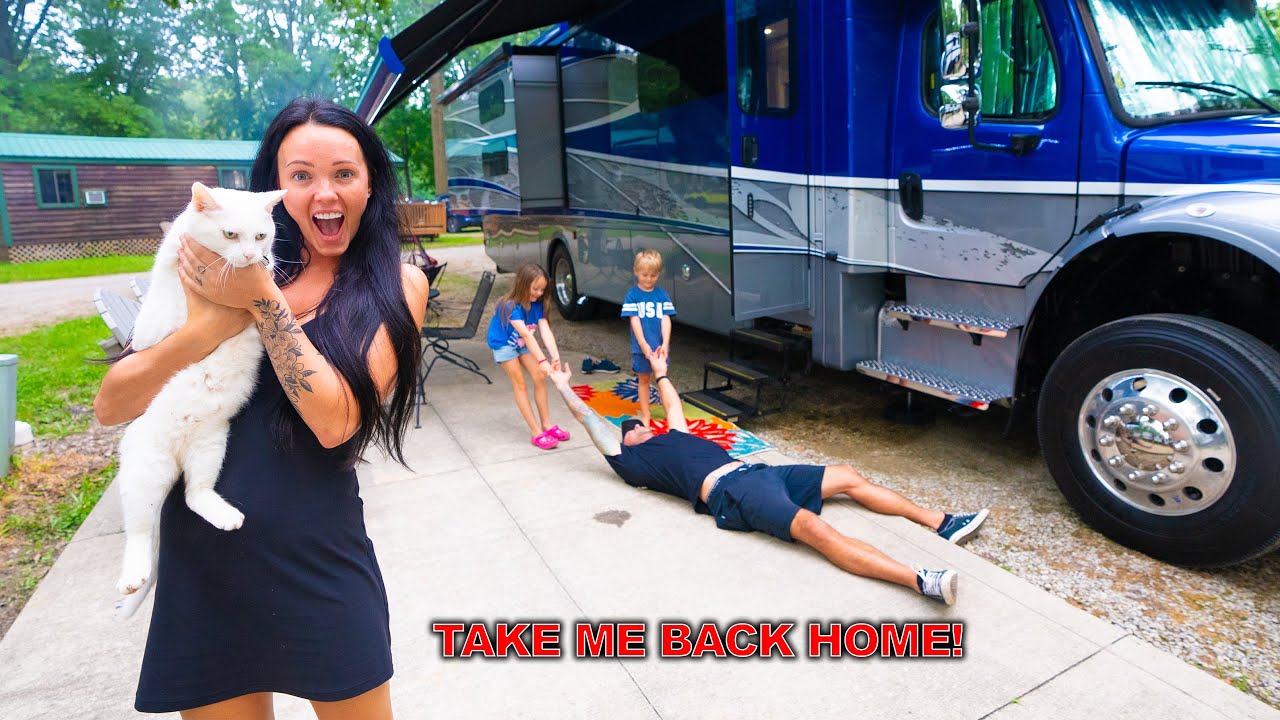 WE LEFT HOME! Our Very First All Nighter In The New RV Was NOT What I Expected... HELP ME!