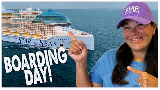 Boarding the BIGGEST Cruise Ship in the World! 🚢 Royal Caribbean’s Star of the Seas