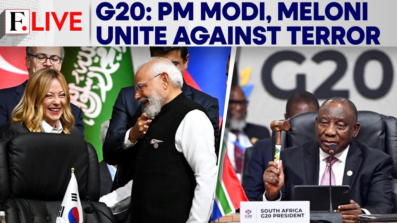 PM Modi, Meloni Announce Anti-Terror Pact As G20 Summit Ends In Johannesburg | Firstpost Live | N18G