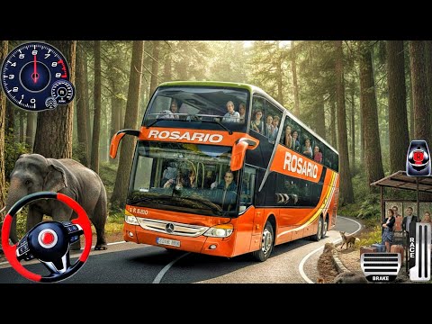 New Luxury Sleeper Bus Simulator - Indian Offroad Bus Driving 3D - Bus Game Andriod Gameplay