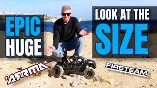Driving the Epic ARRMA FIRETEAM! OMFG! (flipping)