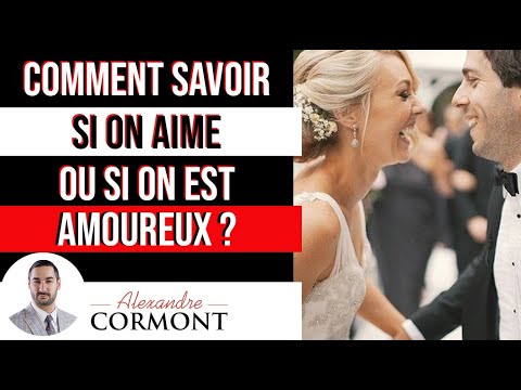 La différence entre aimer et être amoureux