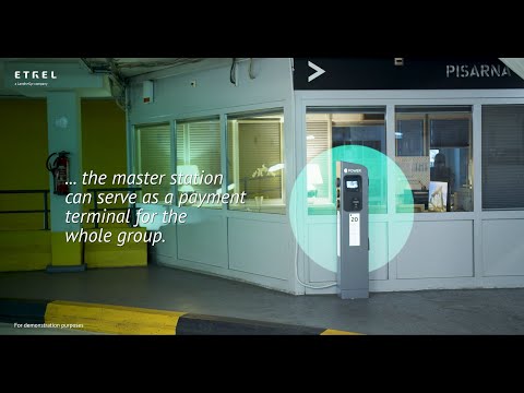 Etrel INCH Duo - Contactless Payment EV Charging Solution