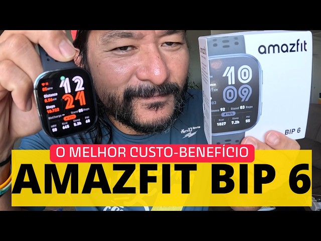 Eu não botava fé no Amazfit Bip 6
