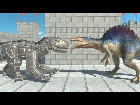 Indominus Rex vs ALL UNITS ARBS Animal Revolt Battle Simulator
